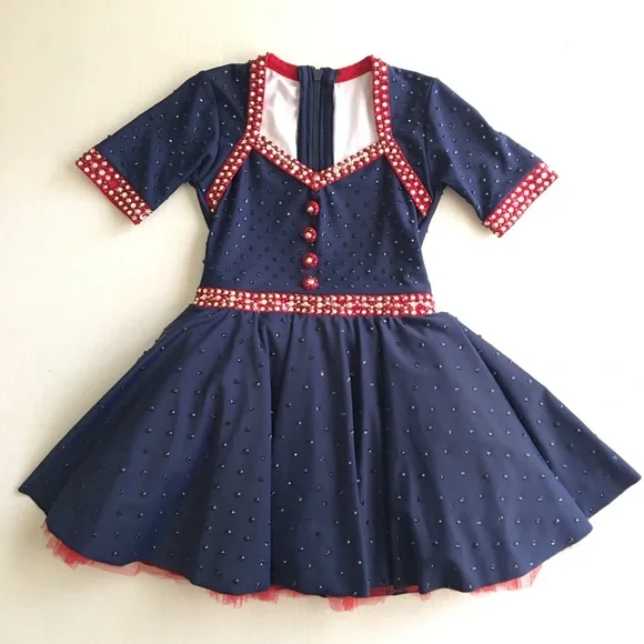 Competition Dance Custom Tap Costume - Picture 2 of 13